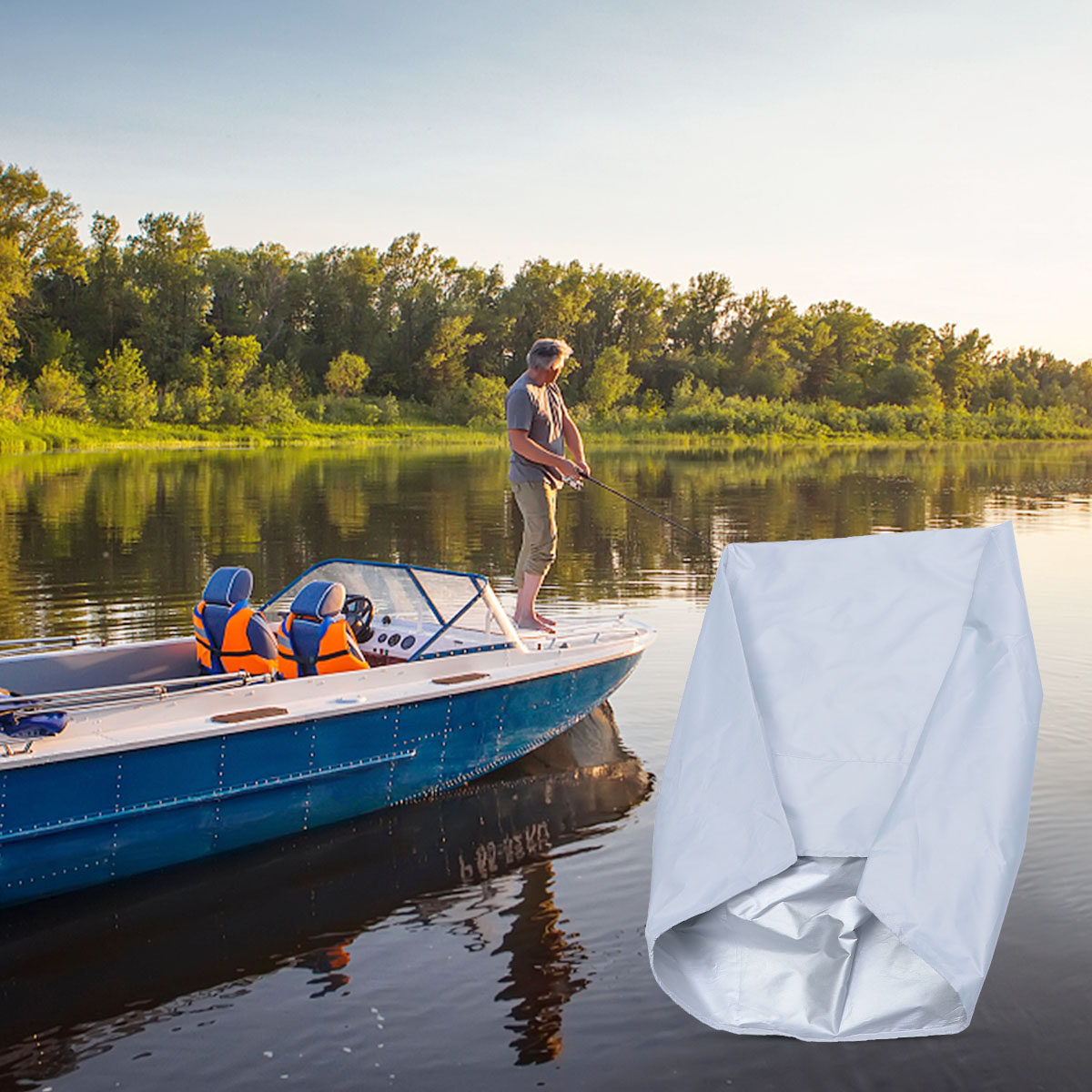 Housse de siège de bateau en t - Fishing Boat Cover avis et prix