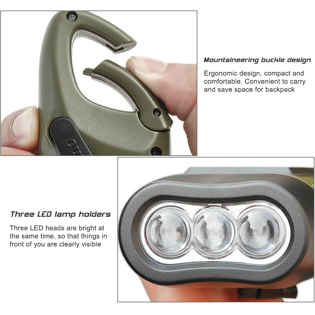 Lampe torche LED à manivelle,  - Fishing Boat Navigation Light avis et prix
